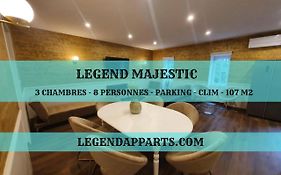 Legend Majestic - 3 Chambres - Parking Prive Gratuit - Centre Ville - Quai De Saone - Gare - Fibre